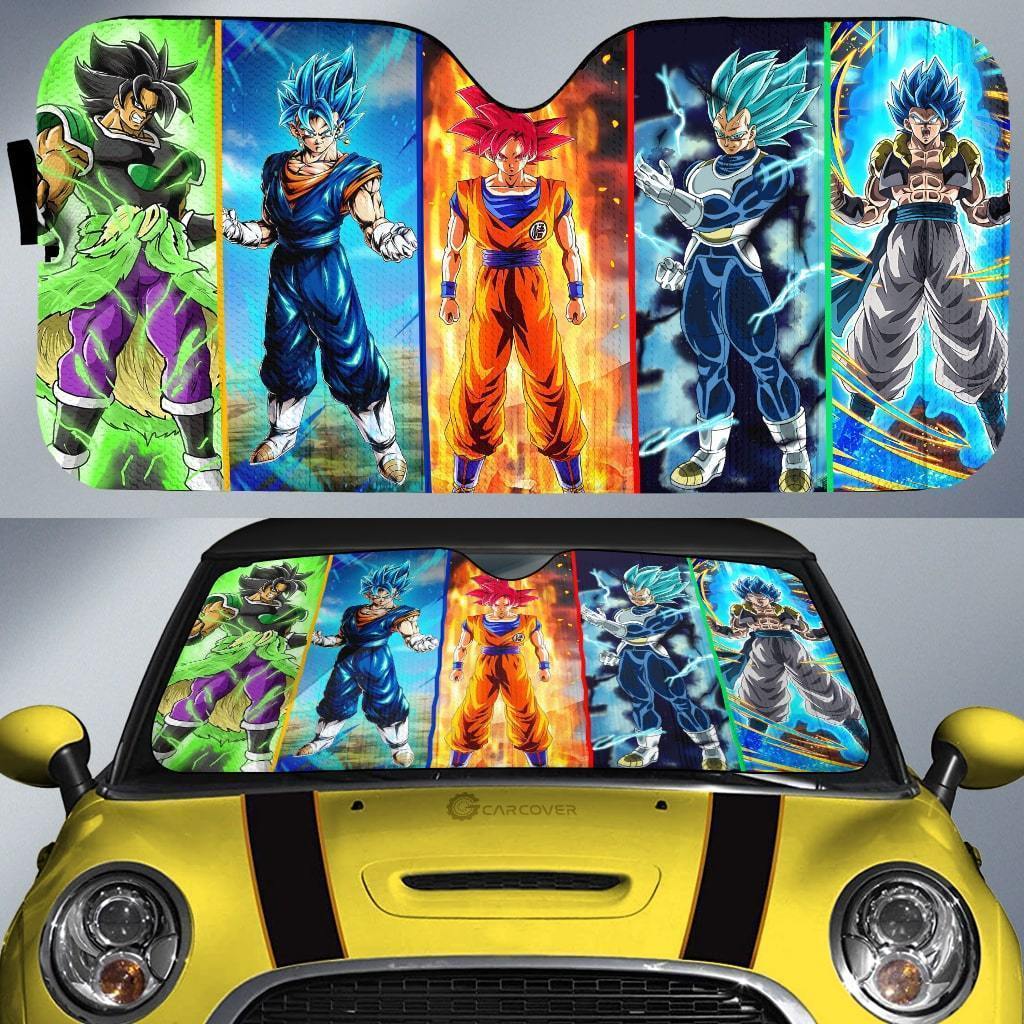 Dragon Ball Car Sunshade Custom Anime Car Accessories - Gearcarcover - 1