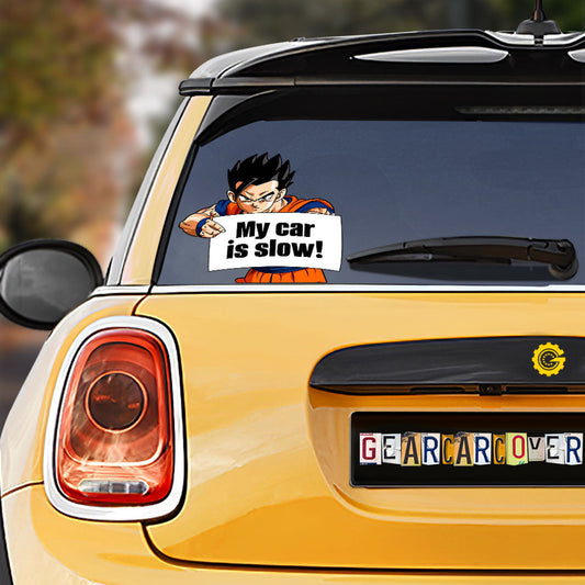Dragon Ball Gohan Car Sticker Custom - Gearcarcover - 1