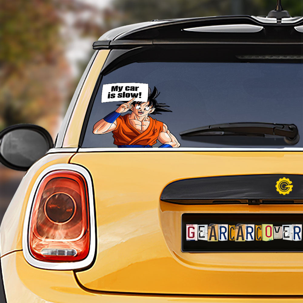 Dragon Ball Goku Car Sticker Custom - Gearcarcover - 1