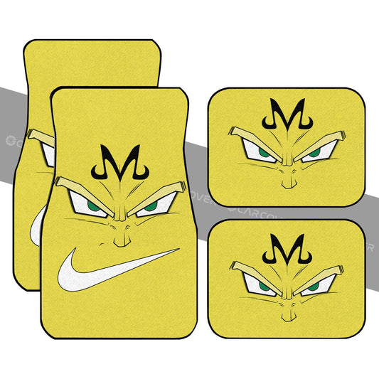 Dragon Ball Vegeta Majin Eyes Car Floor Mats Custom Anime Car Interior Accessories - Gearcarcover - 1