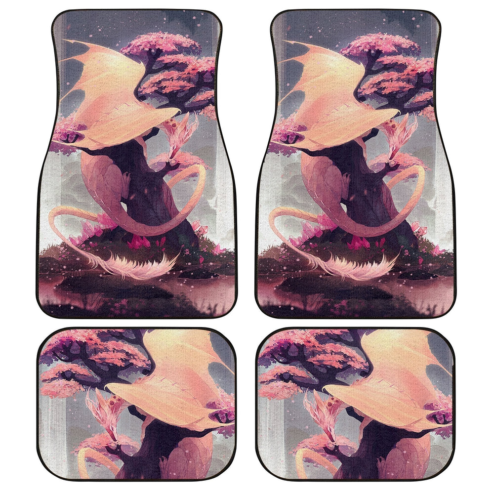 Dragon Car Floor Mats Custom Mythical Creatures Car Accessories - Gearcarcover - 1