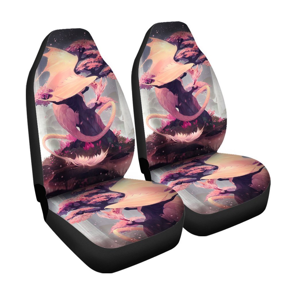 Dragon Car Seat Covers Custom Mythical Creatures Art - Gearcarcover - 3