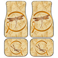 Dragonfly Car Floor Mats Custom Apprendiz Cancer Car Accessories - Gearcarcover - 1