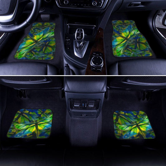 Dragonfly Car Floor Mats Custom Beautiful Idea Car Accessories - Gearcarcover - 2