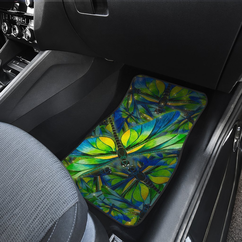Dragonfly Car Floor Mats Custom Beautiful Idea Car Accessories - Gearcarcover - 4
