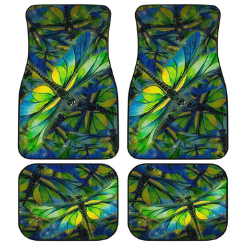 Dragonfly Car Floor Mats Custom Beautiful Idea Car Accessories - Gearcarcover - 1