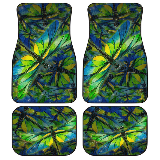 Dragonfly Car Floor Mats Custom Beautiful Idea Car Accessories - Gearcarcover - 1