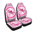 Dragonfly Car Seat Covers Custom Breast Cancer Car Accessories Meaningful Gifts - Gearcarcover - 3