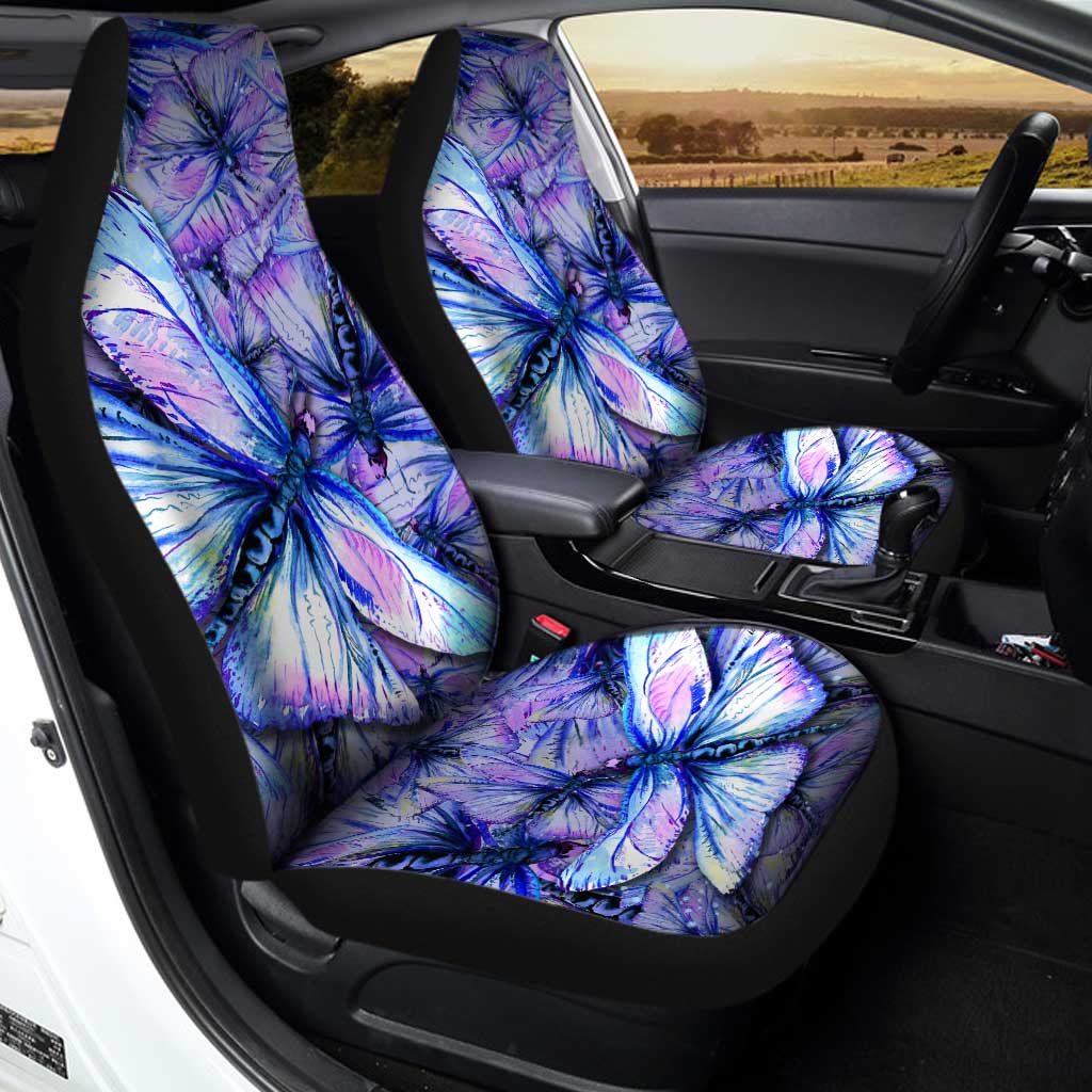 Dragonfly Car Seat Covers Custom Cool Car Accessories Gift Idea - Gearcarcover - 2
