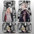 Draken And Mikey Car Floor Mats Custom For Tokyo Revengers Anime Fans - Gearcarcover - 1