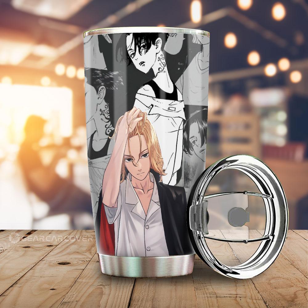 Draken And Mikey Tumbler Cup Custom For Tokyo Revengers Anime Fans - Gearcarcover - 2