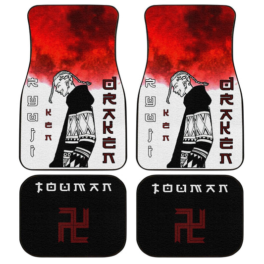 Draken Car Floor Mats Custom Anime Tokyo Revengers Car Interior Accessories - Gearcarcover - 1