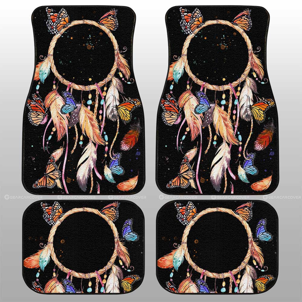 Dreamcatcher Car Floor Mats Custom Personalized Name Car Accessories - Gearcarcover - 1