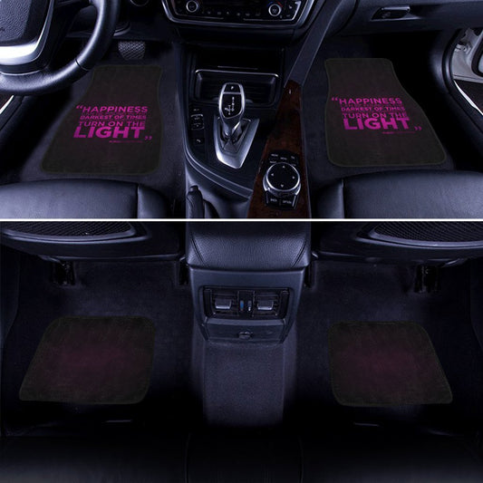 Dumbledore Saying Harry Potter Car Floor Mats Pink Letters Car Accessories - Gearcarcover - 2