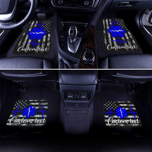 EMT Car Floor Mats Custom Personalized Name Car Accessories - Gearcarcover - 2