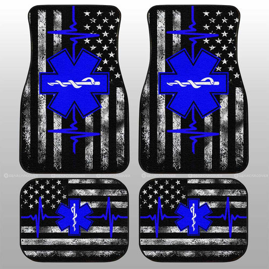 EMT Car Floor Mats Custom Personalized Name Car Accessories - Gearcarcover - 1