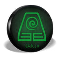Earth Spare Tire Cover Custom Avatar The Last Airbender Anime - Gearcarcover - 2