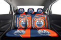Edmonton Oilers Car Back Seat Cover Custom Car Accessories For Fans - Gearcarcover - 2