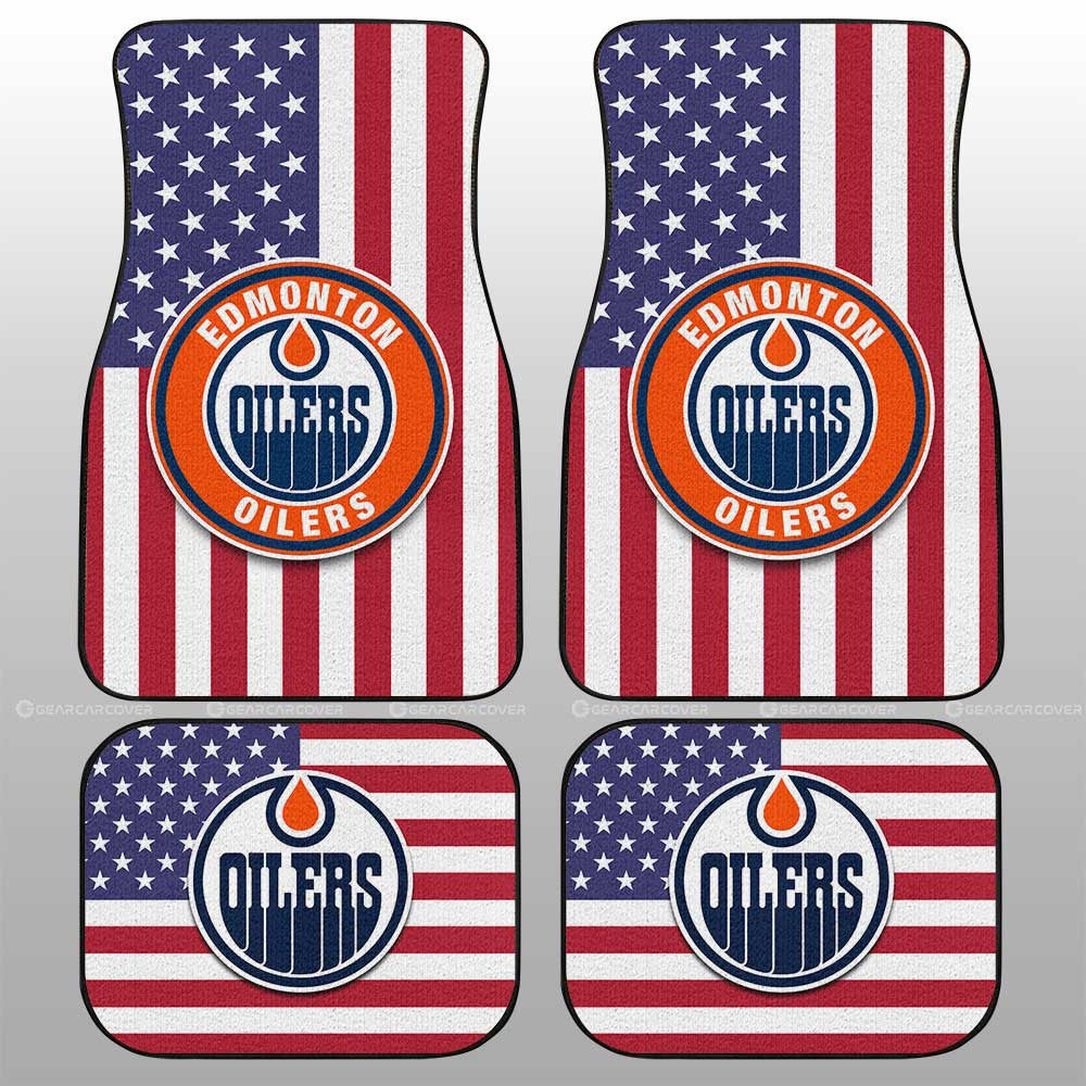 Edmonton Oilers Car Floor Mats Custom Car Accessories - Gearcarcover - 1
