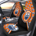 Edmonton Oilers Car Seat Covers Custom Car Accessories For Fans - Gearcarcover - 2