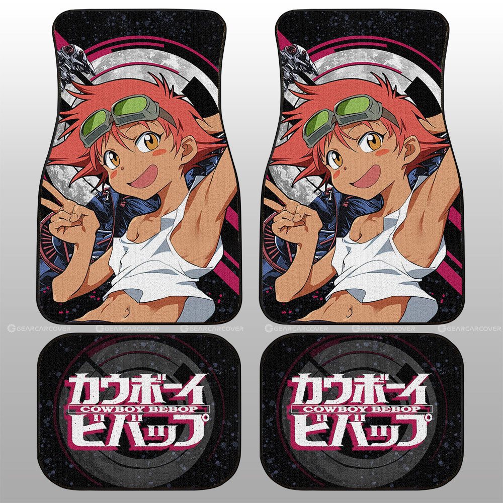 Edward Car Floor Mats Custom Cowbop Bebop Anime - Gearcarcover - 1