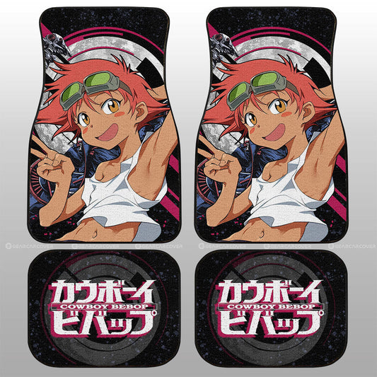 Edward Car Floor Mats Custom Cowbop Bebop Anime - Gearcarcover - 1