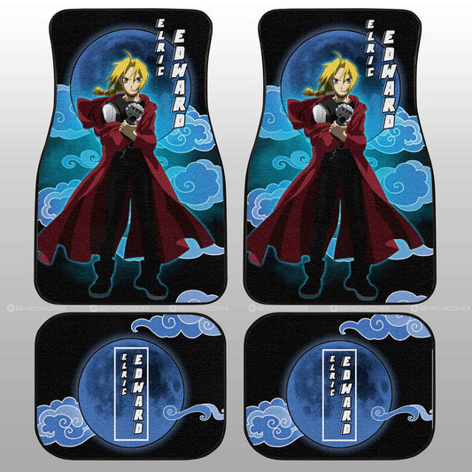 Edward Elric Car Floor Mats Custom Fullmetal Alchemist Anime Car Interior Accessories - Gearcarcover - 2