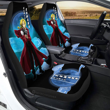 Edward Elric Car Seat Covers Custom Fullmetal Alchemist Anime Car Interior Accessories - Gearcarcover - 1