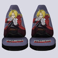 Edward Elric Car Seat Covers Custom Main Hero Fullmetal Alchemist Anime Car Accessories - Gearcarcover - 4