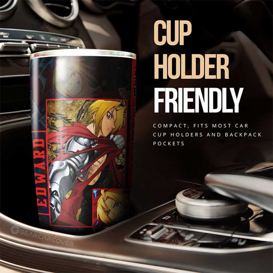 Edward Elric Tumbler Cup Custom Fullmetal Alchemist Anime - Gearcarcover - 2