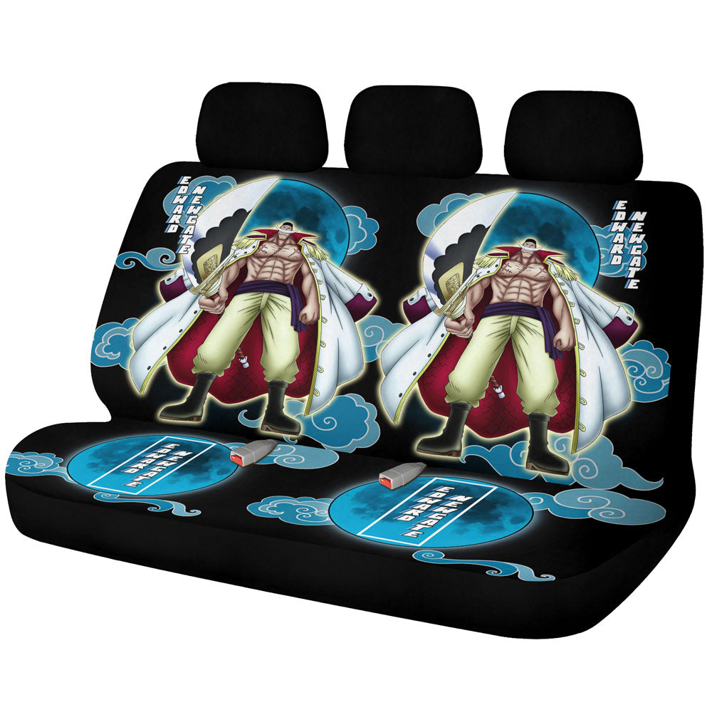Edward Newgate Car Back Seat Covers Custom One Piece Anime Car Accessories - Gearcarcover - 1
