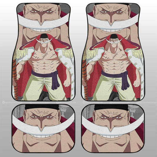 Edward Newgate Car Floor Mats Custom Anime One Piece Car Accessories - Gearcarcover - 2