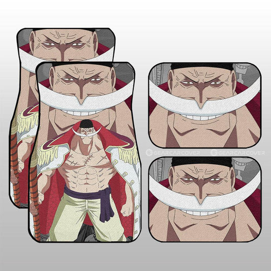 Edward Newgate Car Floor Mats Custom Anime One Piece Car Accessories - Gearcarcover - 1