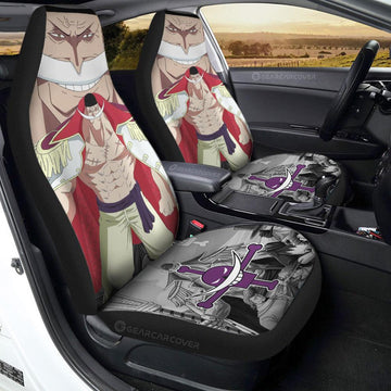 Edward Newgate Car Seat Covers Custom Anime One Piece Car Accessories - Gearcarcover - 1