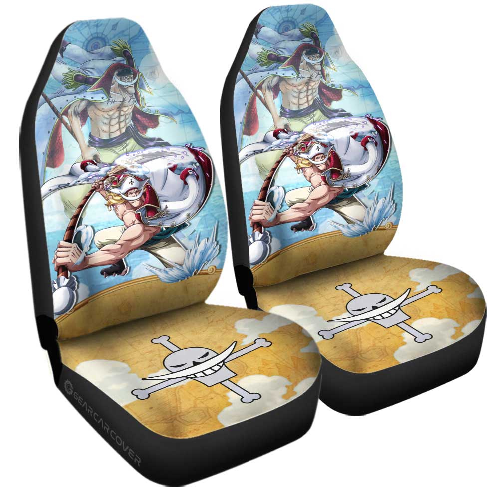 Edward Newgate Car Seat Covers Custom One Piece Map Car Accessories For Anime Fans - Gearcarcover - 3