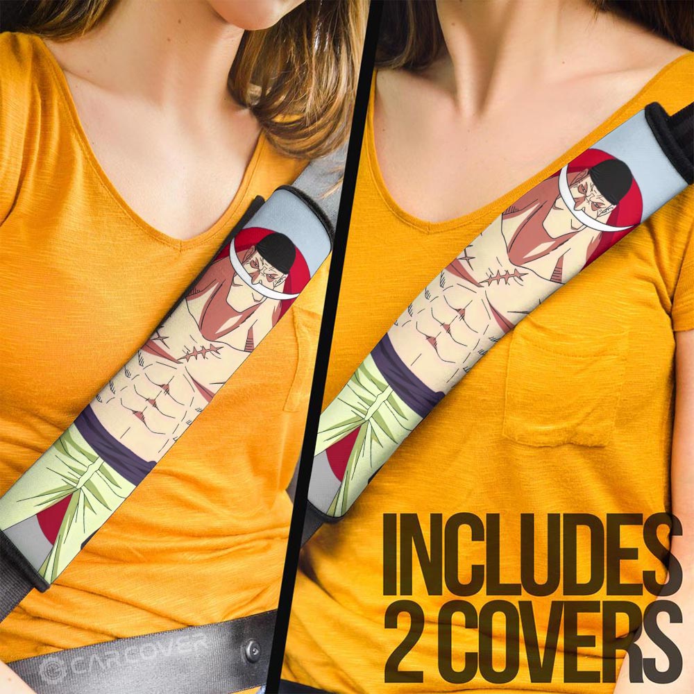 Edward Newgate Seat Belt Covers Custom One Piece Anime Car Accessoriess - Gearcarcover - 3