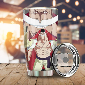 Edward Newgate Tumbler Cup Custom Anime One Piece Car Accessories - Gearcarcover - 1