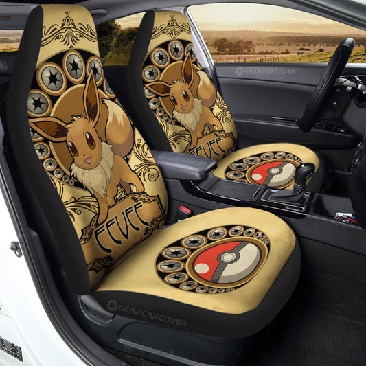 Eevee Car Seat Covers Custom Car Interior Accessories - Gearcarcover - 2