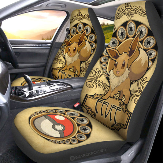 Eevee Car Seat Covers Custom Car Interior Accessories - Gearcarcover - 1