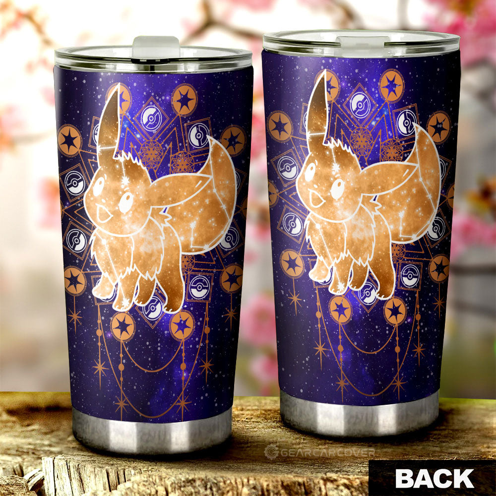 Eevee Tumbler Cup Custom Car Accessories - Gearcarcover - 2