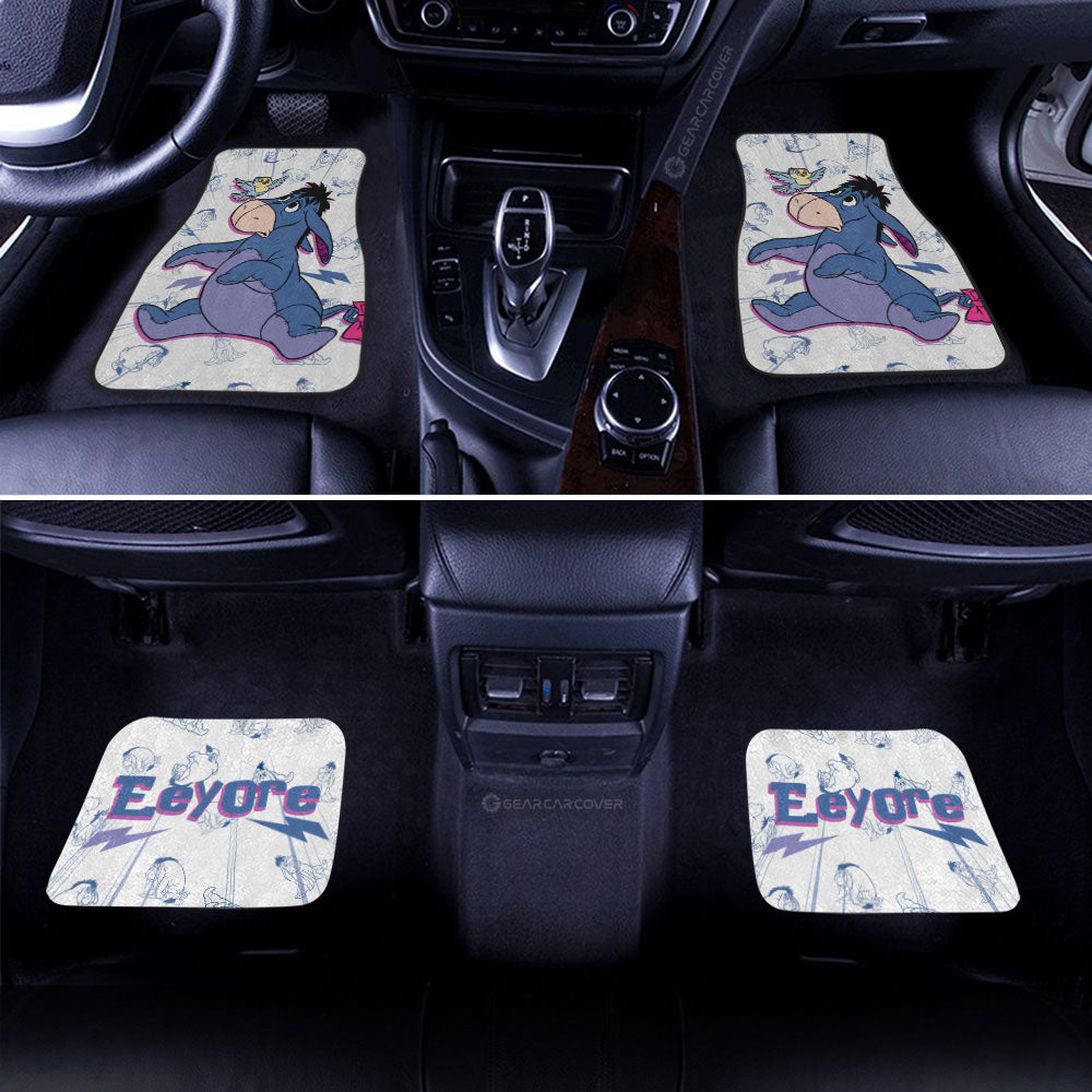 Eeyore Car Floor Mats Custom Cartoon Car Accessories - Gearcarcover - 2