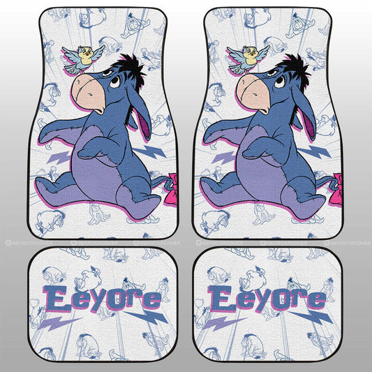 Eeyore Car Floor Mats Custom Cartoon Car Accessories - Gearcarcover - 1