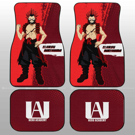 Eijirou Kirishima Car Floor Mats Custom For My Hero Academia Anime Fans - Gearcarcover - 2