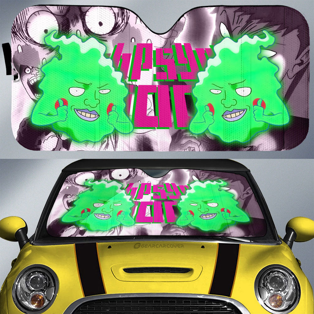 Ekubo Car Sunshade Custom Mob Psycho 100 Anime Car Accessories For Fans - Gearcarcover - 1