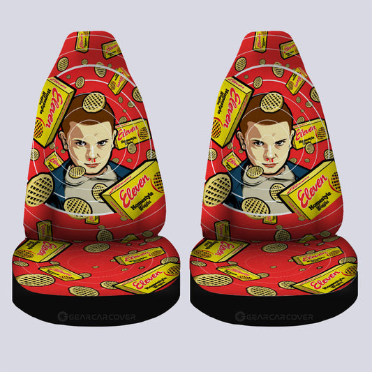 Eleven Car Seat Covers Custom Stranger Things Car Accessories - Gearcarcover - 1