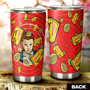 Eleven Tumbler Cup Custom Stranger Things Car Interior Accessories - Gearcarcover - 1