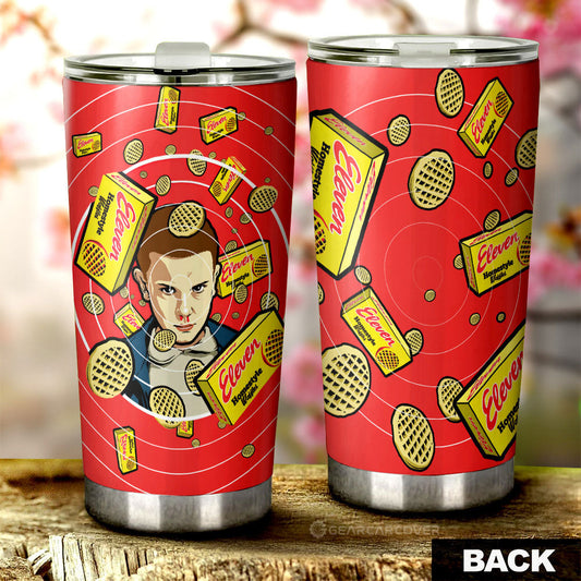 Eleven Tumbler Cup Custom Stranger Things Car Interior Accessories - Gearcarcover - 1