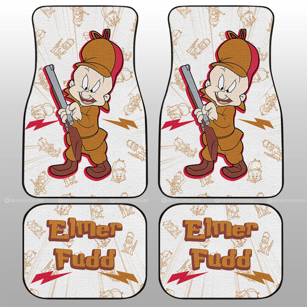 Elmer Fudd Car Floor Mats Custom Cartoon Car Accessories - Gearcarcover - 1