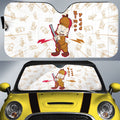 Elmer Fudd Car Sunshade Custom Cartoon Car Accessories - Gearcarcover - 1