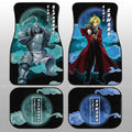 Elric Alphonse And Elric Edward Car Floor Mats Custom Anime Fullmetal Alchemist Car Interior Accessories - Gearcarcover - 1